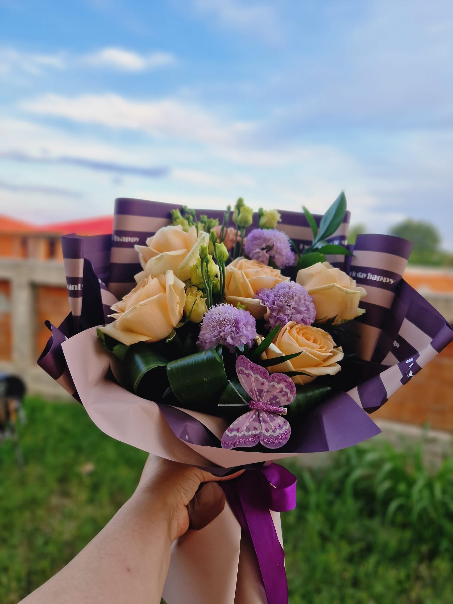 Buchet Rouge Passion cu trandafiri roșii